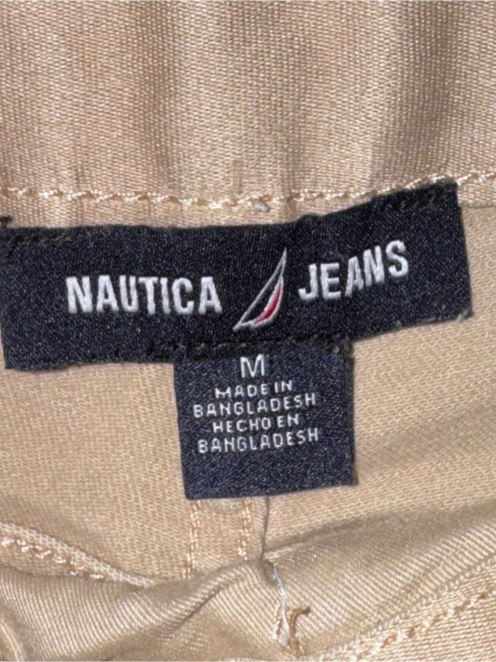 Nautica Women's Khaki Bermuda Shorts with Front Patch Pockets - Picture 3 of 5